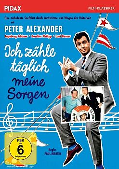 "Ich z�hle t�glich meine Sorgen": Abbildung DVD-Cover mit freundlicher Genehmigung von Pidax-Film, welche die Kom�die im Juni 2016 auf DVD herausbrachte.