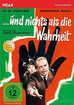 "und nichts als die Wahrheit": Abbildung DVD-Cover mit freundlicher Genehmigung von Pidax-Film, welche den Krimi Ende Mrz 2024 auf DVD herausbrachte.