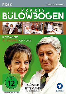 "Praxis Blowbogen": Abbildung DVD-Cover zu Staffel 4 (erschienen: 01.06.2018); mit freundlicher Genehmigung von Pidax-Film