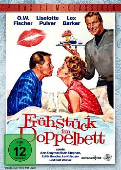 "Fr�hst�ck im Doppelbett": Abbildung DVD-Cover mit freundlicher Genehmigung von Pidax-Film, welche die Kom�die Mitte Januar 2014 auf DVD herausbrachte.