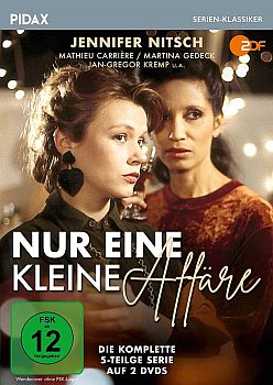 "Nur eine kleine Aff�re": Abbildung DVD-Cover mit freundlicher Genehmigung von Pidax-Film, welche den Mehrteiler am 22.04.2022 auf DVD herausbrachte.