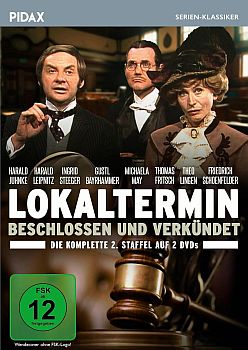 "Beschlossen und verkndet"": Abbildung DVD-Cover mit freundlicher Genehmigung von Pidax Film, welche die Serie am 30.10.2024 auf DVD herausbrachte.