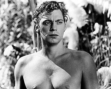 "Tarzan"-Collection mit Johnny Weissmller als "Tarzan": Szenenfotos mit Johnny Weissmller; mit freundlicher Genehmigung von "Pidax Film", welche die Sammlung am 8. November 2019 auf DVD herausbrachte