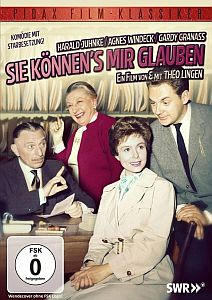 "Sie knnen's mir glauben": Abbildung DVD-Cover mit freundlicher Genehmigung von Pidax-Film, welche die Komdie Ende Februar 2015 auf DVD herausbrachte.