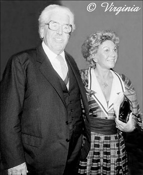 Willy�Millowitsch und seine Frau Gerda; Copyright Virginia Shue