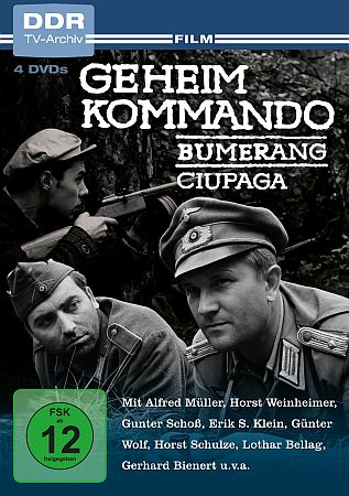 Geheimkommando Bumerang / Geheimkommando Ciupaga: Abbildung DVD-Cover  mit freundlicher Genehmigung von "Studio Hamburg Enterprises GmbH"; Quelle: presse.studio-hamburg-enterprises.de