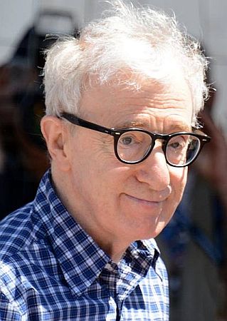 Woody Allen bei den Internationalen Filmfestspielen in Cannes im Mai 2015; Urheber: Georges Biard; Lizenz CC-BY-SA 3.0; Quelle: Wikimedia Commons