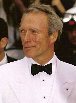 Clint Eastwood bei den Internationalen Filmfestspielen in Cannes 1993; Quelle: Wikipedia bzw. Wikimedia Commons; Urheber: Georges Biard; Lizenz CC-BY-SA 3.0.; Diese Datei ist unter der Creative Commons-Lizenz Namensnennung 3.0 Unported lizenziert.