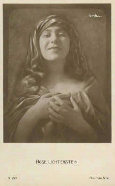 Rose Liechtenstein vor 1929; Urheber bzw. Nutzungsrechtinhaber: Alexander Binder (1888 – 1929); Quelle: www.cyranos.ch