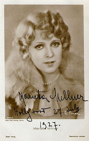 Marietta Millner vor 1929; Urheber bzw. Nutzungsrechtinhaber: Alexander Binder (1888 – 1929); Quelle: www.cyranos.ch