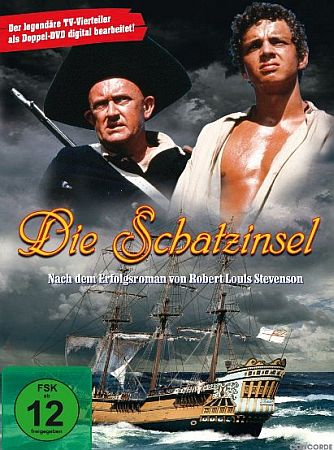 Abbildung DVD-Cover "Die Schatzinsel" (erschienen Dezember 2005) mit freundlicher Genehmigung von "Concorde Home Entertainment";  Copyright Conncorde Home Entertainment