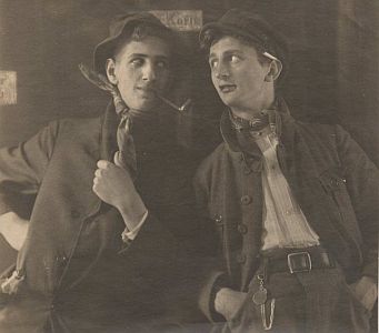 Felix Bressart (links) und Walter Lichtenstein/Walter Limot (1902 – 1984); Foto zur Verfügung gestellt André Limot; Copyrigt Limot