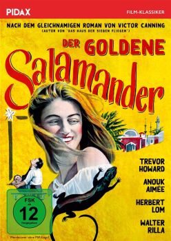 "Der goldene Salamander": Abbildung DVD-Cover mit freundlicher Genehmigung  von Pidax-Film, welche das Abenteuer Anfang Juni 2020 auf DVD herausbrachte