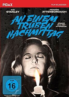 "An einem trben Nachmittag": Abbildung DVD-Cover mit freundlicherGenehmigung von "Pidax Film", welche den Mystery-Krimi Mitte Dezember 2023 auf DVD herausbrachte.