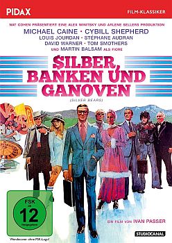"Silber, Banken und Ganoven": Abbildung DVD-Cover mit freundlicherGenehmigung von "Pidax Film", welche Produktion Mitte Oktober 2020 auf DVD herausbrachte.