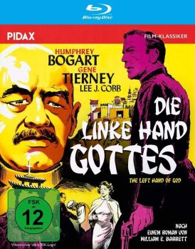 "Die linke Hand Gottes": Abbildung DVD-Cover mit freundlicher Genehmigung von Pidax-Film, welche das Drama Mitte November 2018 auf DVD herausbrachte