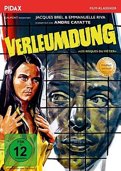 "Verleumdung": Abbildung DVD-Cover mit freundlicher Genehmigung von Pidax Film, welche den Thriller Anfang M�rz 2019 auf DVD herausbrachte.