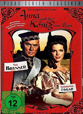 DVD-Cover: Anna und der König von Siam;  Abbildung DVD-Cover mit freundlicher Genehmigung von "Pidax film"