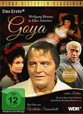 DVD-Cover "Goya"; Abbildung DVD-Cover mit freundlicher Genehmigung von "Pidax film"