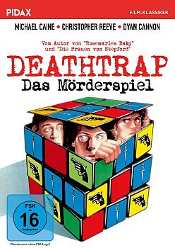 "Das Mörderspiel": Abbildung DVD-Cover mit freundlicher Genehmigung von Pidax-Film, welche die Krimikomödie im April 2017 auf DVD herausbrachte.