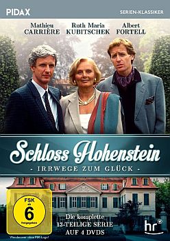 "Schloß Hohenstein": Abbildung DVD-Cover mit freundlicher Genehmigung von Pidax-Film, welche die Serie im August 2017 auf DVD herausbrachte.