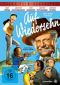 "Auf Wiedersehn": Abbildung DVD-Cover mit freundlicher Genehmigung von "Pidax Film", welche die Produktion im Dezember 2014 auf DVD herausbrachte.