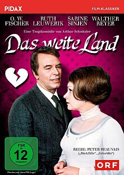 "Das weite Land": Abbildung DVD-Cover mit freundlicher Genehmigung von Pidax-Film, welche die ORF-Produktion im Januar 2019 auf DVD herausbrachte.