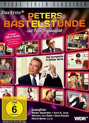 DVD-Cover: Peters Bastelstunde; Abbildung DVD-Cover mit freundlicher Genehmigung von "Pidax film"