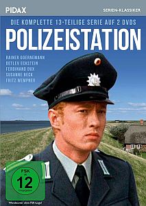 "Polizeistation" (1973): Abbildung DVD-Cover mit freundlicher Genehmigung von Pidax Film, welche die Serie im September 2022 auf DVD herausbrachte.