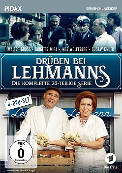 "Drüben bei Lehmanns": Abbildung DVD-Cover mit freundlicher Genehmigung von Pidax-Film, welche die Serie im Novemberi 2017 auf DVD herausbrachte