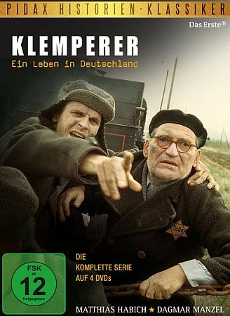 DVD-Cover: Klemperer-Ein Leben in Deutschland;  Abbildung DVD-Cover mit freundlicher Genehmigung von "Pidax film"