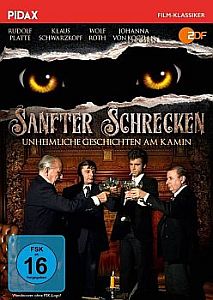 "Sanfter Schrecken": Abbildung DVD-Cover mit freundlicher Genehmigung von "Pidax film", welche die Produktion Mitte März 2018 auf  DVD herausbrachte.