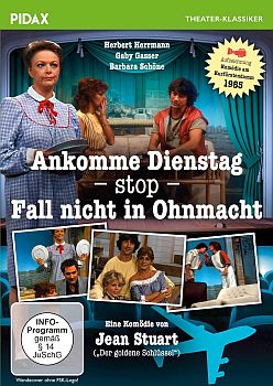 "Ankomme Dienstag  Stop  Fall nicht in Ohnmacht": Abbildung DVD-Cover mit freundlicher Genehmigung