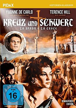 "Kreuz und Schwer": Abbildung DVD-Cover mit freundlicher Genehmigung von Pidax-Film, welche den Historienfilm Anfang Dezember 2022 auf DVD herausbrachte.