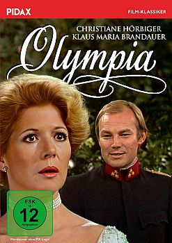 "Olympia": Abbildung DVD-Cover mit freundlicher Genehmigung von Pidax Film, welche die dramatische Komdie am 11. September 2025 auf DVD herausbrachte.
