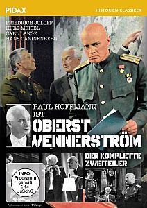 "Oberst Wennerström": Abbildung DVD-Cover mit freundlicher Genehmigung von Pidax-Film, welche den Zweiteiler im Januar 2017 auf DVD herausbrachte.