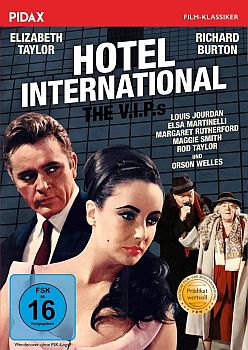 "Hotel International": Abbildung DVD-Cover mit freundlicherGenehmigung von "Pidax Film", welche die Produktion am 6. Mai 2022 auf DVD herausbrachte