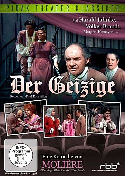 DVD-Cover zu "Der Geizige" mit freundlicher Genehmigung von Pidax-Film