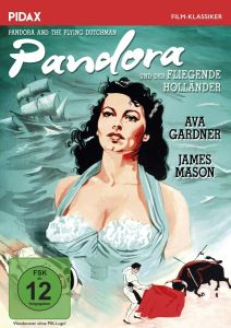 Pandora und der Fliegende Holländer: Abbildung DVD-Cover mit freundlicher Genehmigung  von Pidax-Film, welche die Produktion Ende Mai 2019 auf  DVD herausbrachte.