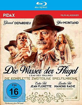 "Die Wasser der Hügel": Abbildung DVD-Cover  mit freundlicher Genehmigung von Pidax-Film, welche die Produktion Anfang August 2019 auf DVD herausbrachte