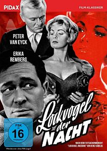 "Lockvogel der Nacht" (1959): Abbildung DVD-Cover mit freundlicher Genehmigung von "Pidax film", welche das Melodram Ende Juli 2018 auf DVD herausbrachte