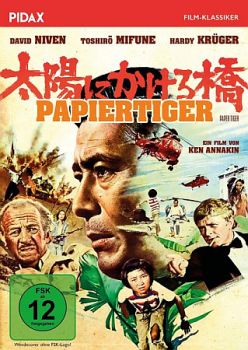 "Papier Tiger": Abbildung DVD-Cover mit freundlicher Genehmigung von Pidax-Film, welche das Abenteuer Anfang Juni 2021 auf DVD herausbrachte.