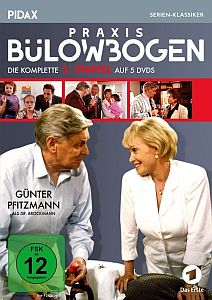 "Praxis Bülowbogen": Abbildung DVD-Cover zu Staffel 5 (erschienen: 03.08.2018); mit freundlicher Genehmigung von Pidax-Film