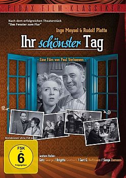 "Ihr schönster Tag": Abbildung DVD-Cover mit freundlicher Genehmigung  von Pidax-Film, welche die Kinoproduktion Anfang August 2012 auf DVD herausbrachte.