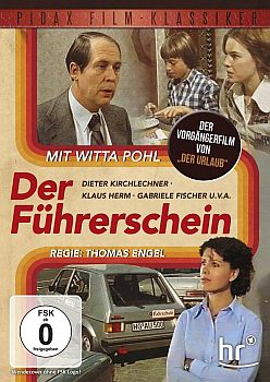"Der Führerschein": DVD-Cover mit freundlicher Genehmigung von Pidax-Film, welche die Produktion Anfang November 2014 auf DVD herausbrachte.