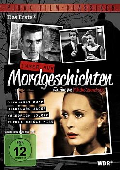 "Immer nur Mordgeschichten": DVD-Cover mit freundlicher Genehmigung  von Pidax-Film
