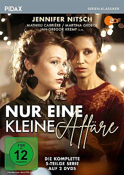 "Nur eine kleine Affäre": Abbildung DVD-Cover mit freundlicher Genehmigung von Pidax-Film, welche den Mehrteiler am 22.04.2022 auf DVD herausbrachte.