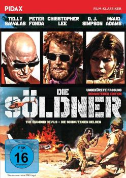 "Die Sldner": Abbildung DVD-Cover mit freundlicher Genehmigung von Pidax-Film, welche das Abenteuer Mitte Februar 2024 auf DVD herausbrachte.