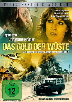 "Das Gold der Wste": Abbildung DVD-Cover mit freundlicher Genehmigung von Pidax Film, welche die Serie Mitte September 2014 auf DVD herausbrachte