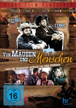 "Von Mäusen und Menschen": Abbildung DVD-Cover mit freundlicher Genehmigung von Pidax-Film, welche die Produktion Mitte November 2012  auf DVD herausbrachte.